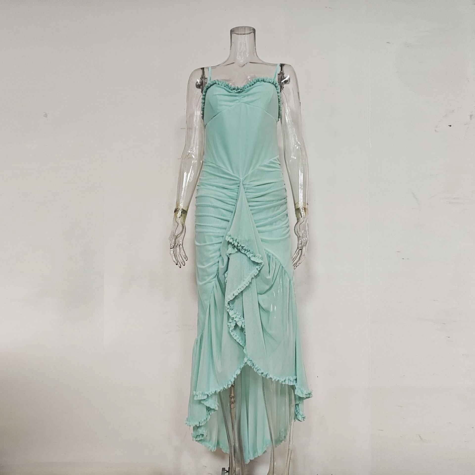 Womans High-end : Strapless Sleeveless Long Dress